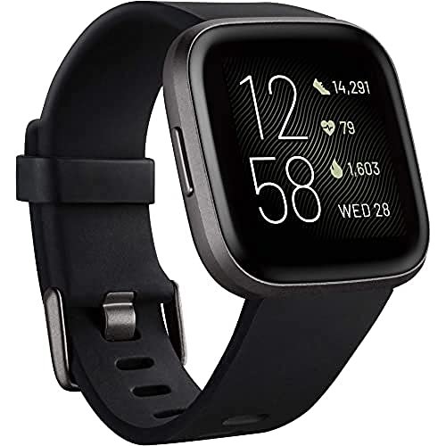 Fitbit Versa 2 Health and Fitness Smartwatch with Heart Rate, Music, Alexa Built-In,...