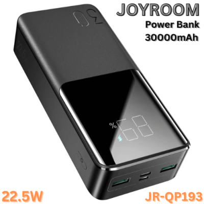 JOYROOM JR-QP193 22.5W Fast Charging Power Bank 30000mAh